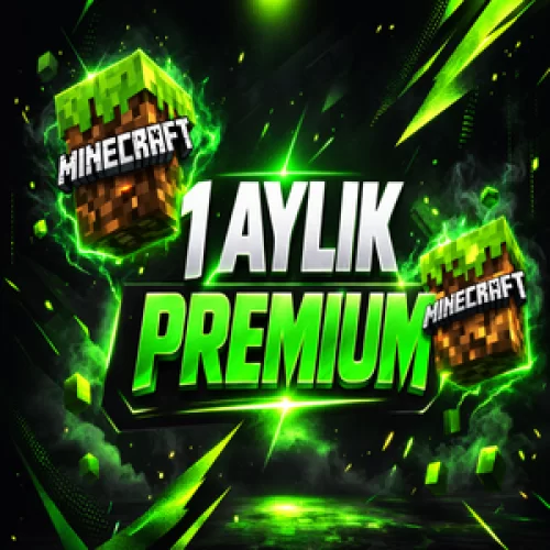  ⚡1 AYLIK⚡MİNECRAFT PREMİUM✅